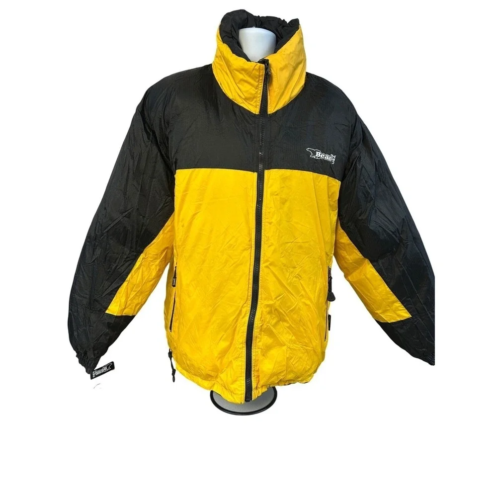 Rare VTG Bear USA Extreme Weather Reversible Duck Down Puffer Jacket Size 2XL‎